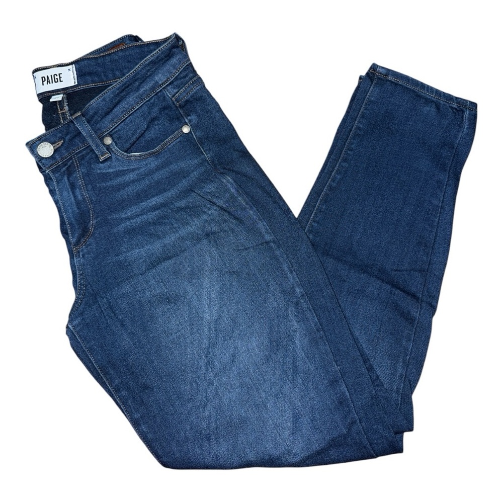 Women’s Paige Verdugo Crop Mid-Rise Ankle Skinny Jeans - 27